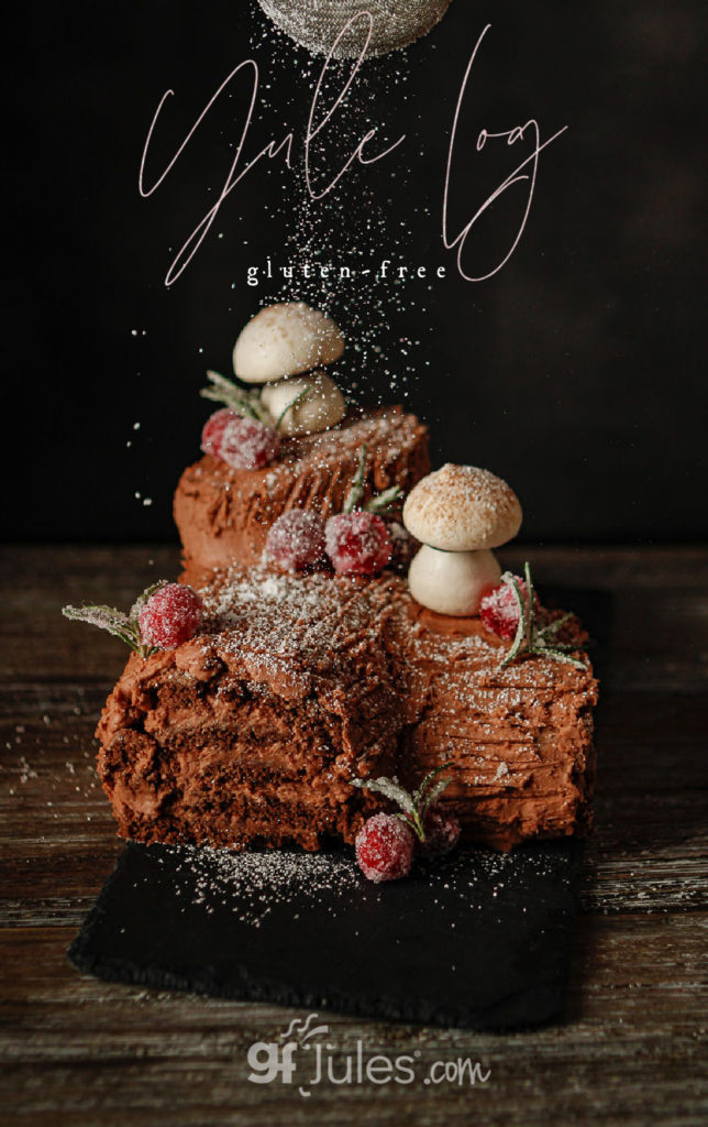 Christmas Yule Log Cake - My Gorgeous Recipes