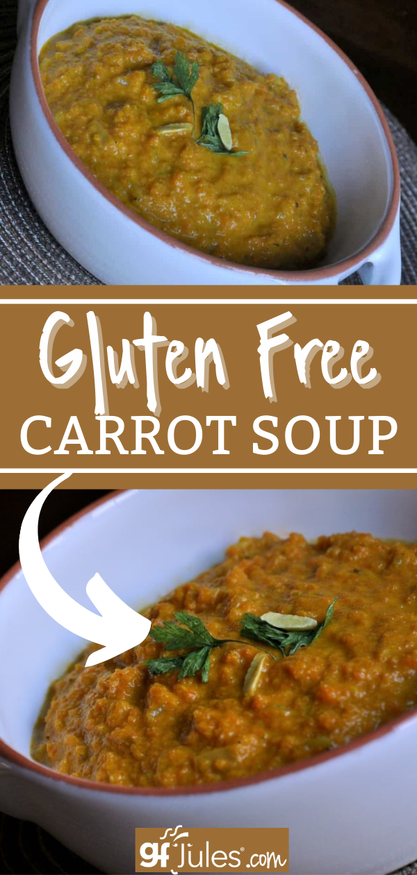 Gluten Free Carrot Soup