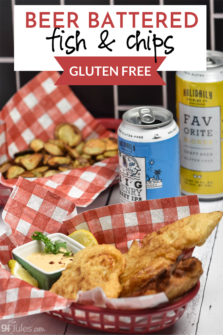 Gluten Free Beer Battered Fish and Chips