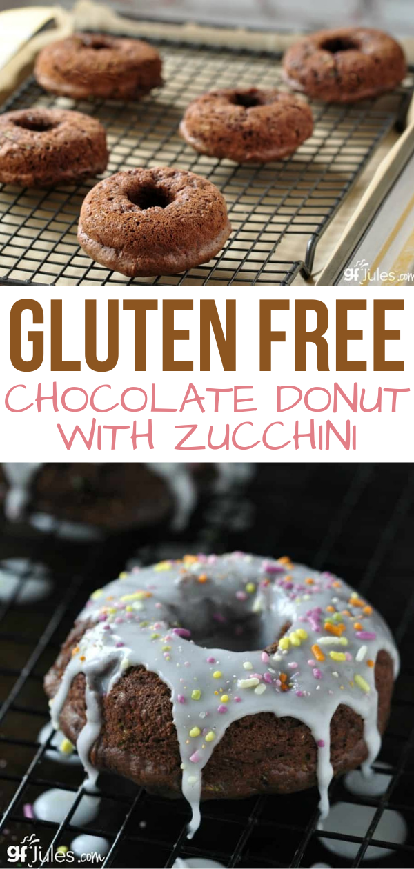 Gluten Free Chocolate Donut with Zucchini
