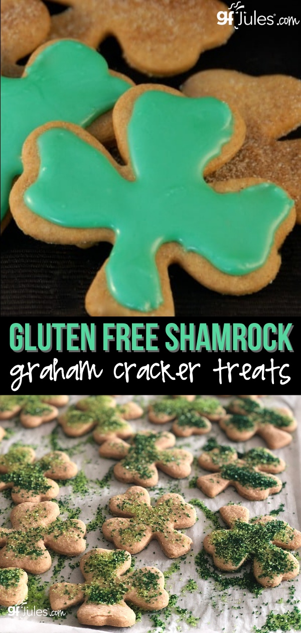 Gluten Free Shamrock Graham Cracker Treats