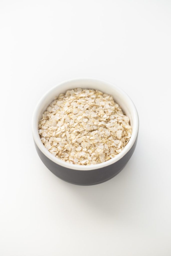 Quinoa flakes in bowl