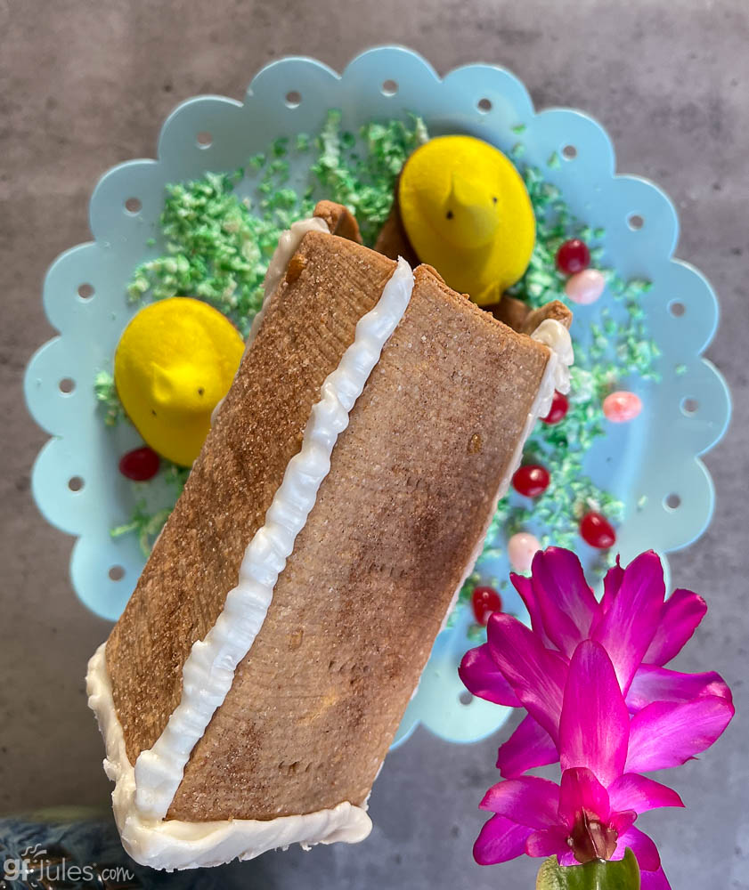 gluten free easter graham cracker house 4 | gfJules