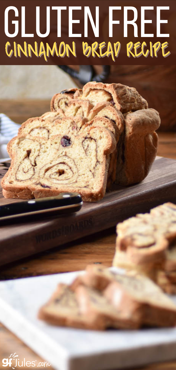 Gluten Free Cinnamon Bread Recipe