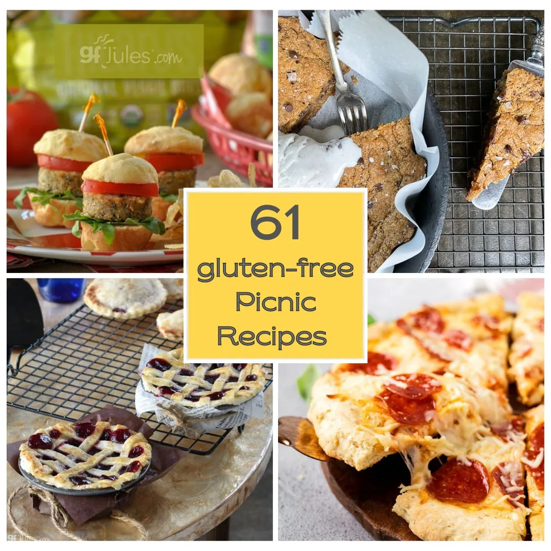 61 Gluten Free Picnic Recipe Roundup | gfJules