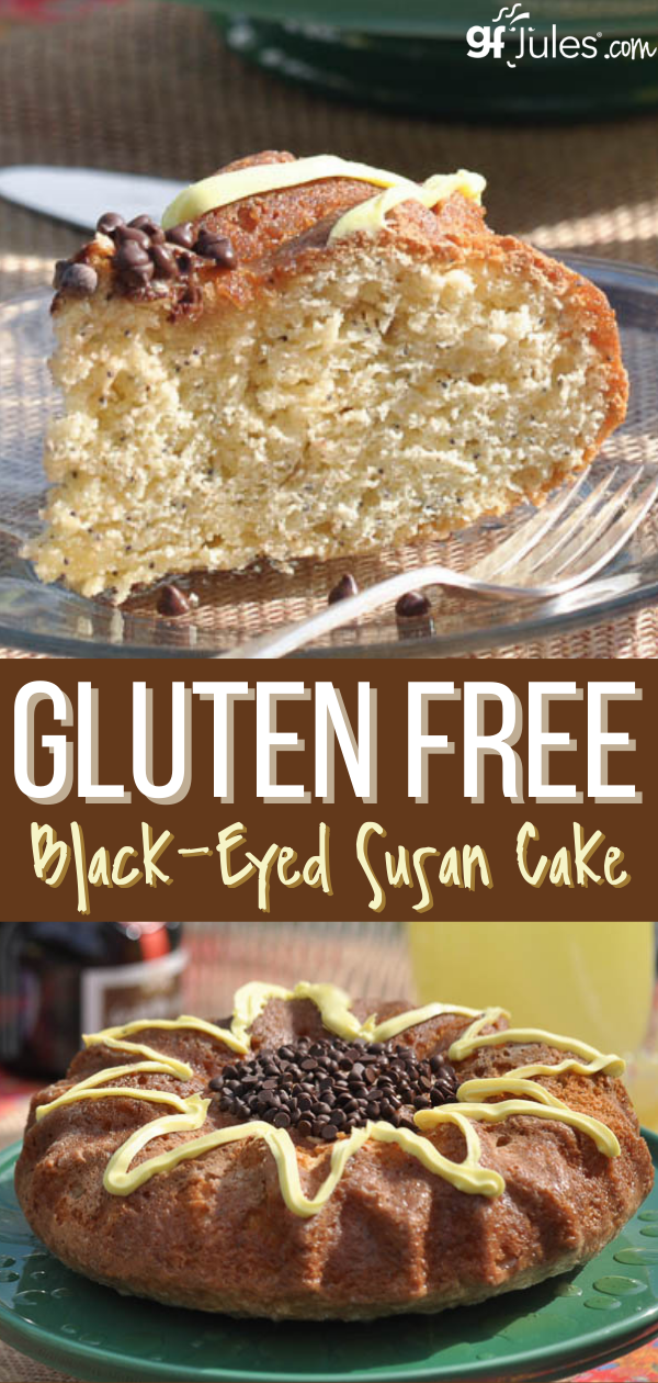 Gluten Free Black-Eyed Susan Cake
