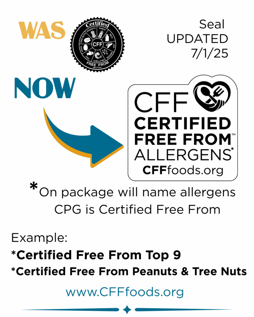 Certified Free From Seal