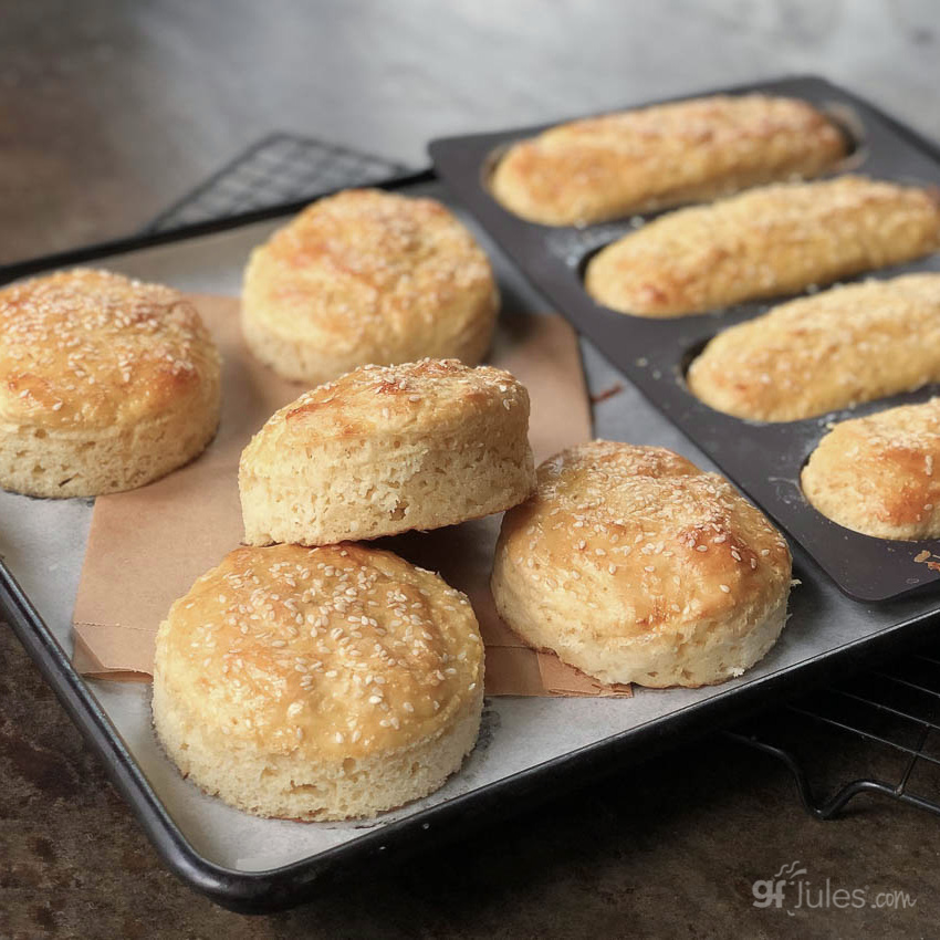 gluten free hamburger and hot dog buns