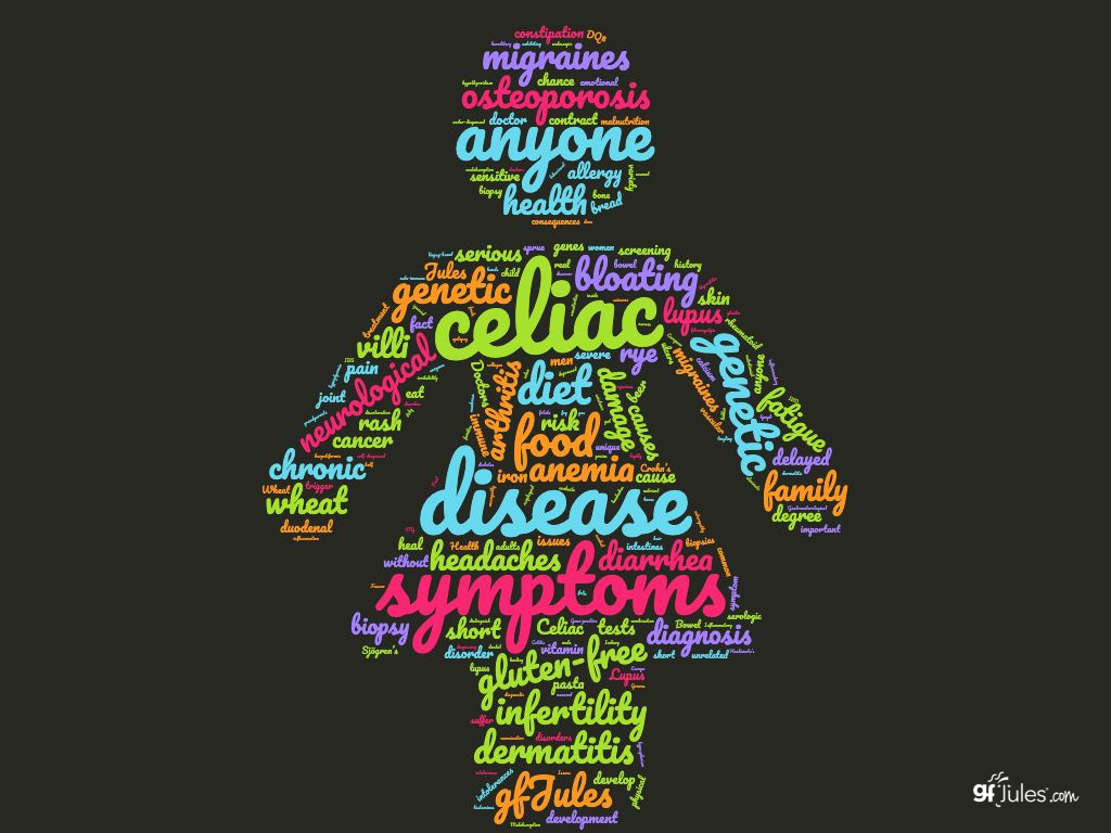 the many possible symptoms of celiac disease | gfJules