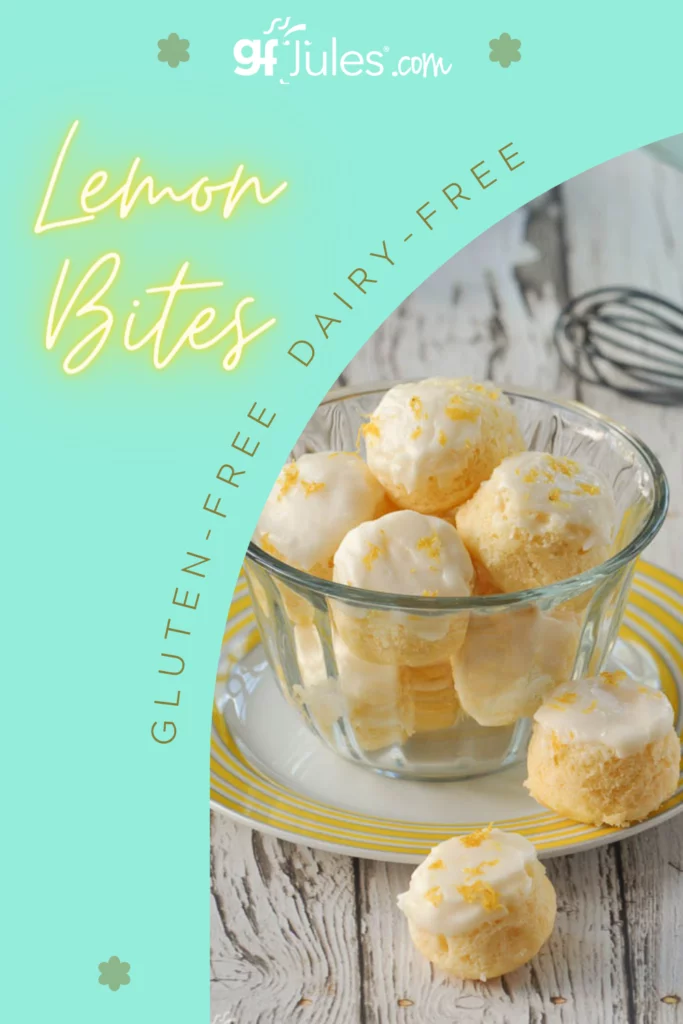 Gluten Free Lemon Bites Recipe - like your favorite bakery, but gluten free!