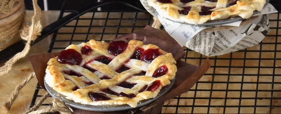 gluten free mini cherry pies