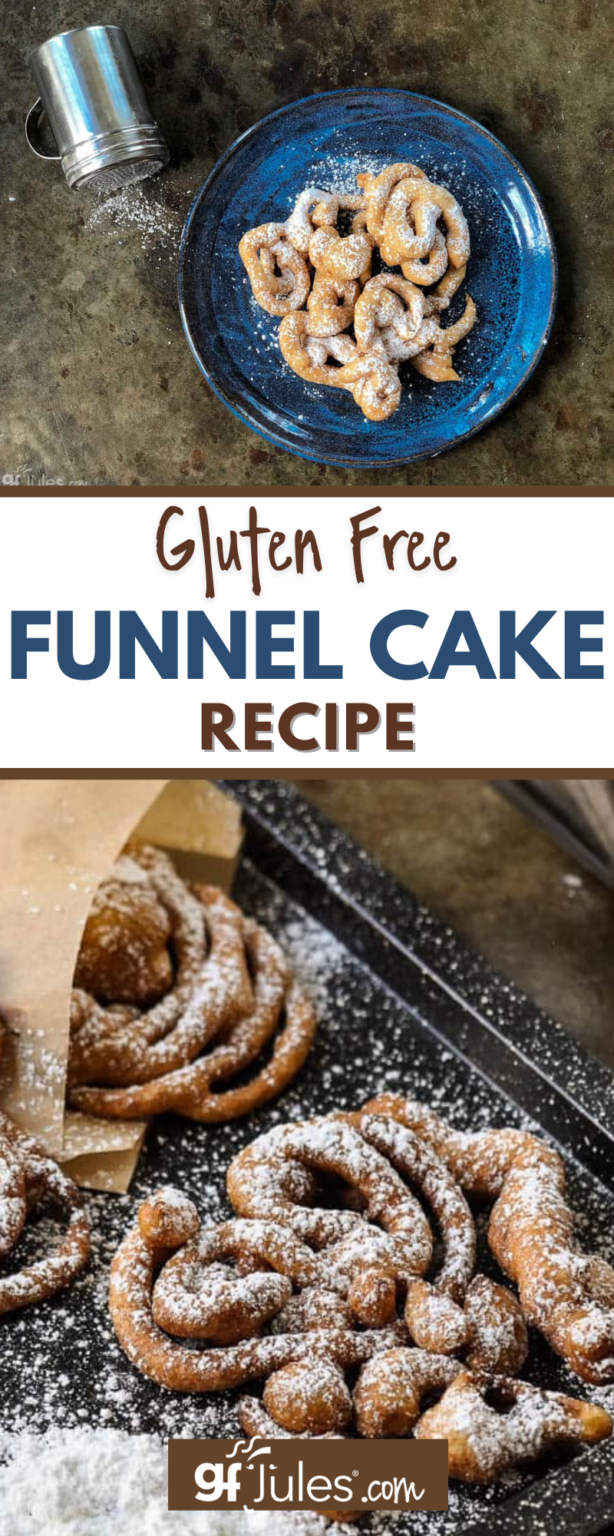 Gluten Free Funnel Cake Recipe sweet, light & airy + easy! gfJules
