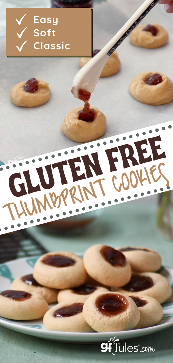 Gluten Free Thumbprint Cookies