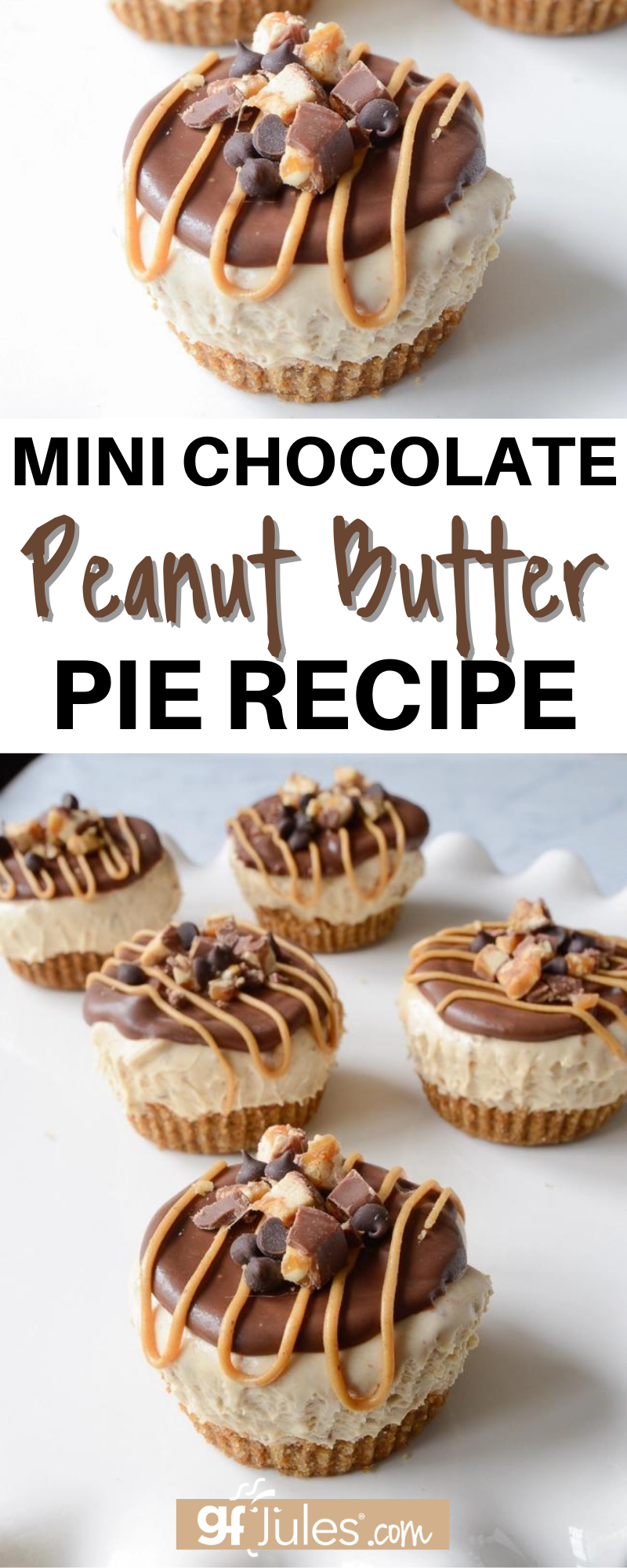 Mini Chocolate Peanut Butter Pie Recipe