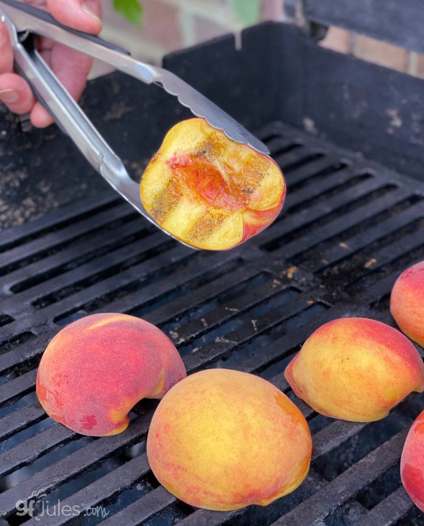 flipping peaches