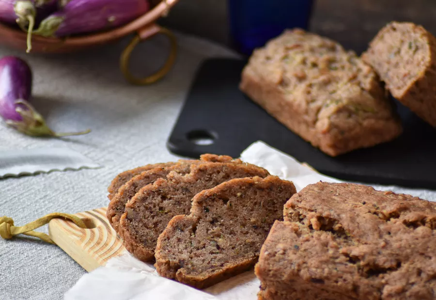 gluten free eggplant bread sliced CU 2_