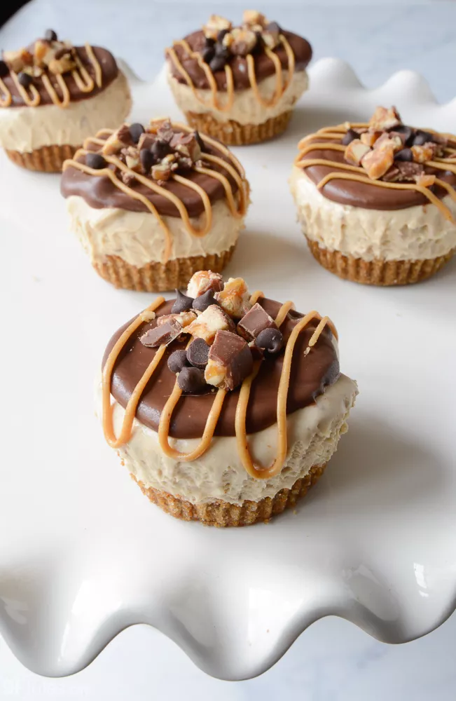 Frozen Chocolate Peanut Butter Pie Cups