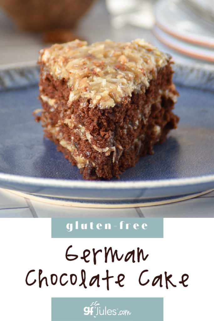 Gluten Free German Chocolate Cake | gfJules