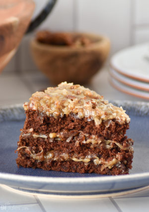 Gluten Free German Chocolate Cake - Gluten free recipes - gfJules ...