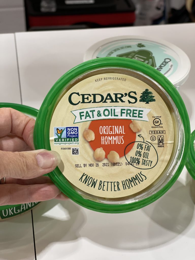 Cedars fat free oil free