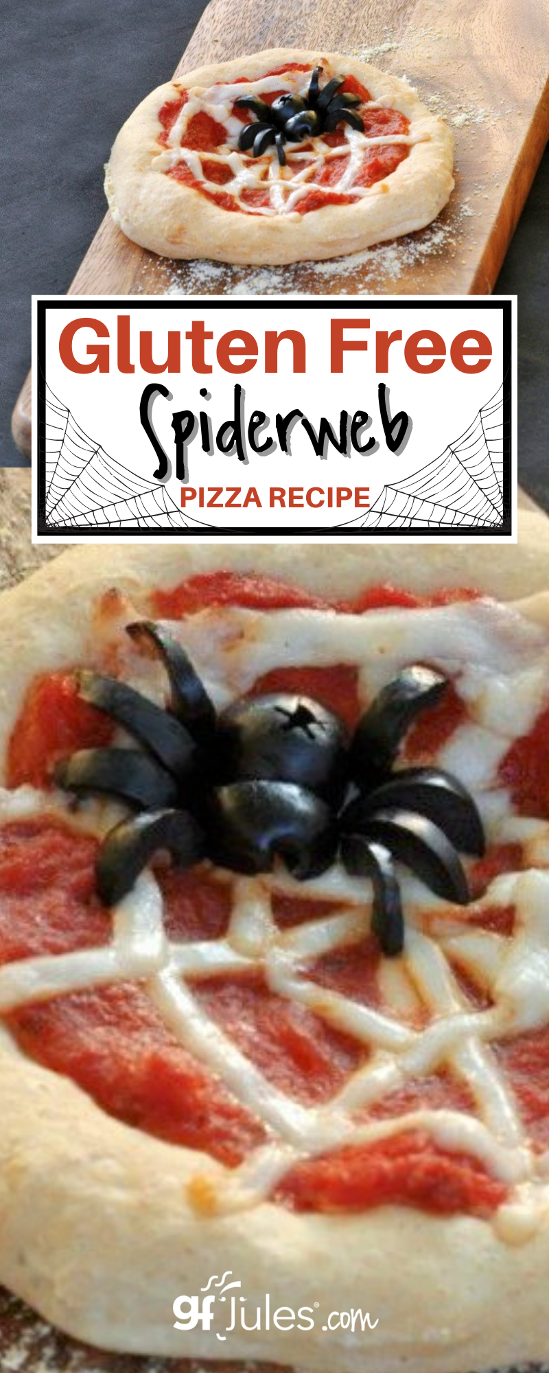 Gluten Free Spiderweb Pizza Recipe