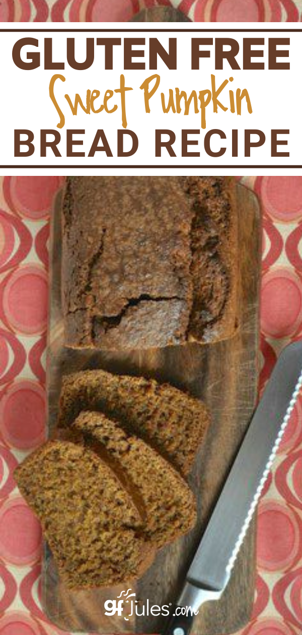 Gluten Free Sweet Pumpkin Bread