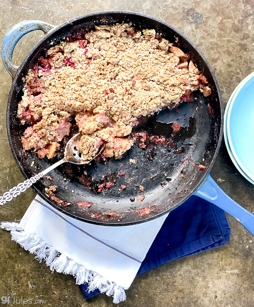 gluten free crisp after baking