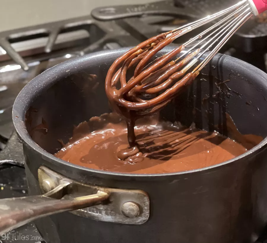 gluten free melted chocolate | gfJules