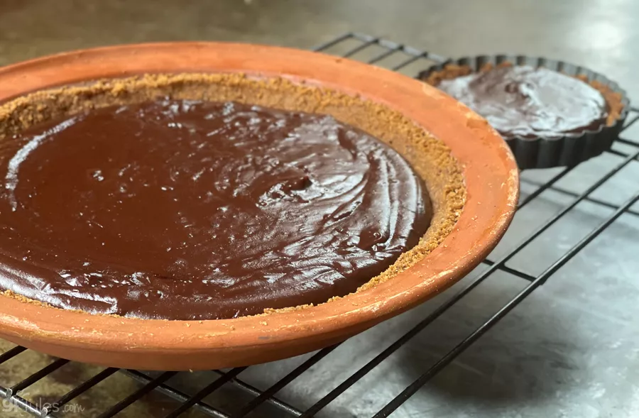 gluten free smores pie before baking | gfJules