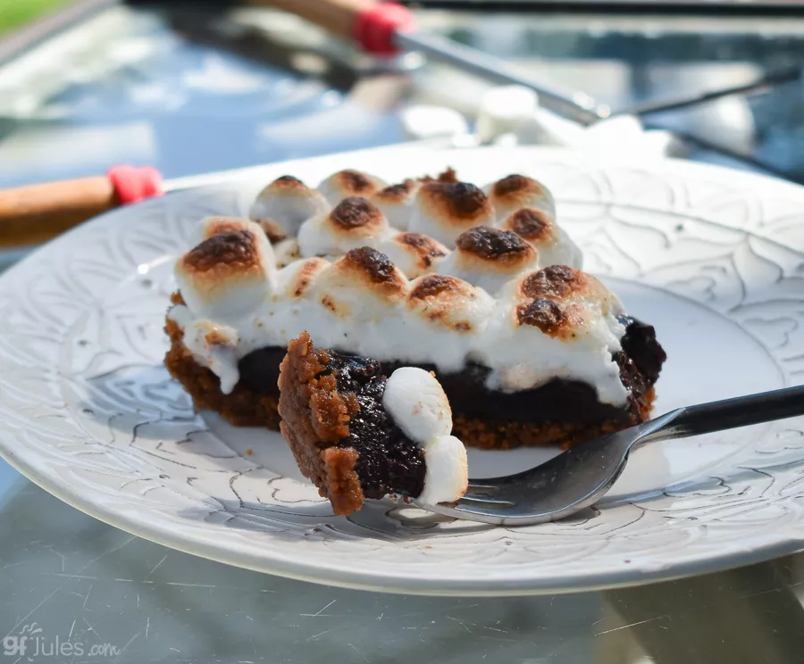 gluten free smores pie bite | gfJules