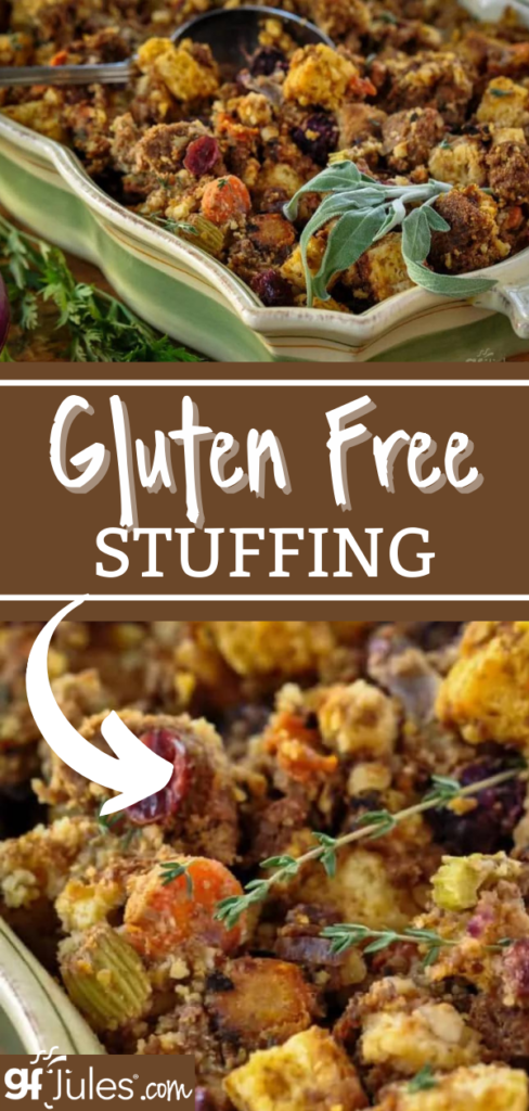 Gluten Free Thanksgiving Stuffing - flavorful savory stuffing recipe ...