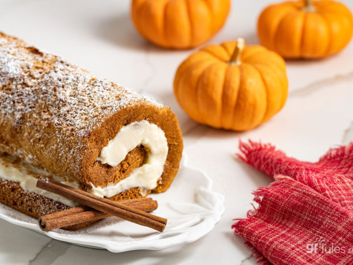 Small Batch Gluten Free Pumpkin Roll - MI Gluten Free Gal