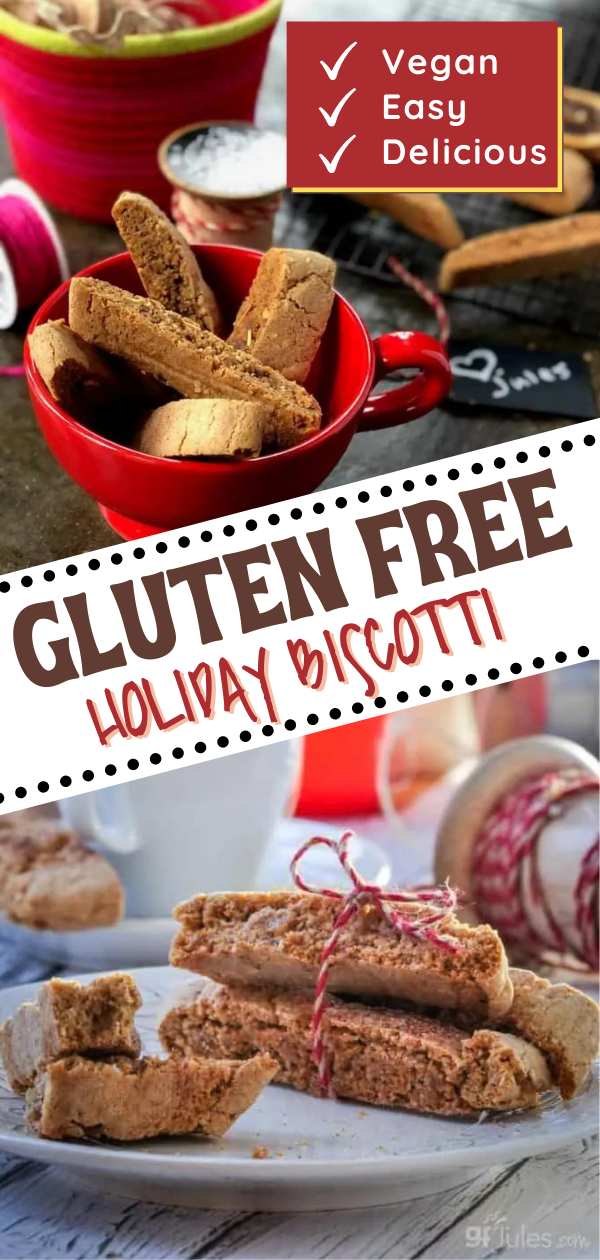 Gluten Free Holiday Biscotti