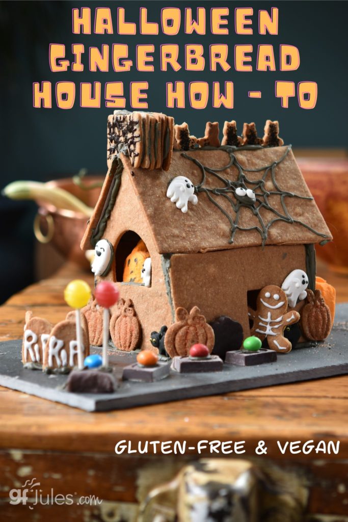 Halloween Gingerbread House How-To | gfJules