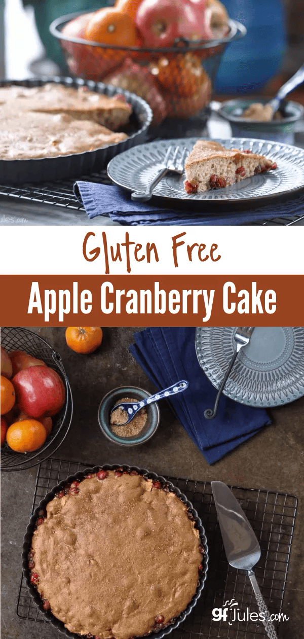 GF Apple Cranberry Cake PIN