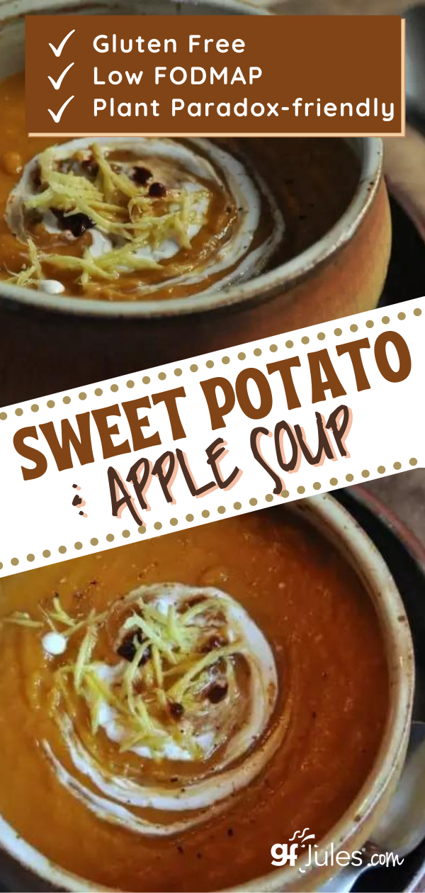 Easy Sweet Potato and Apple Blender Soup - The Healthy Tart