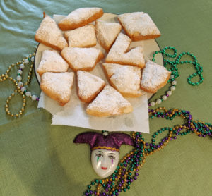 Reader Beth F made this festive plate of gluten free beignets from my recipe & gfJules Flour.