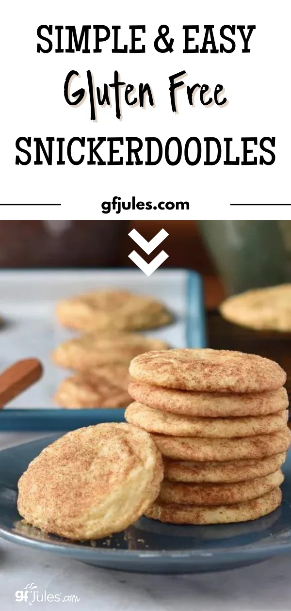 Simple & Easy Gluten Free Snickerdoodles PIN 2