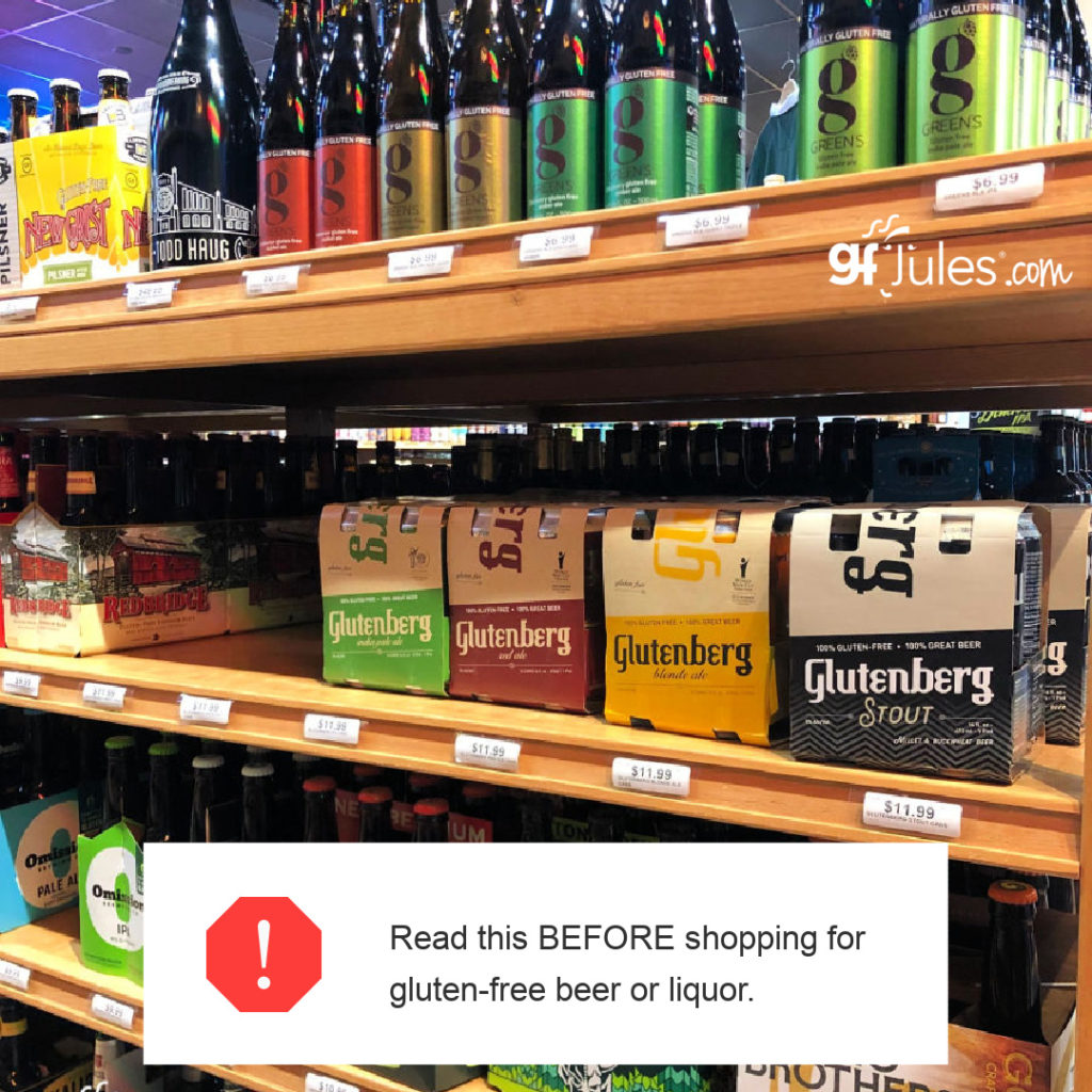 gfJules comprehensive gluten free beer, wine and liquor article 