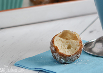 gluten free zeppole CU