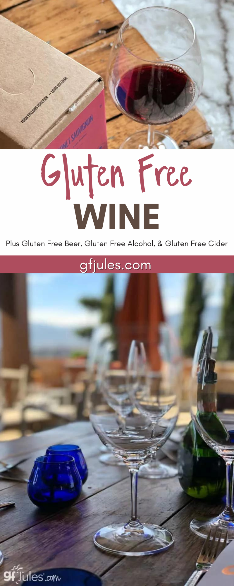 Gluten Free Wine PIN