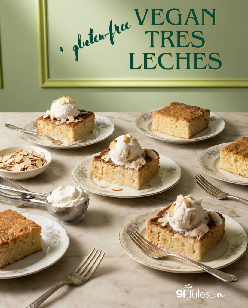 Vegan Gluten Free Tres Leches Cake