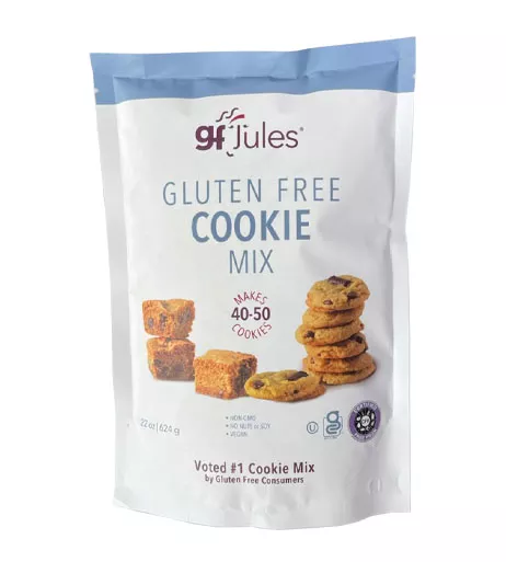 Gluten Free Chocolate Chip Cookie Ice Cream Sandwiches - gfJules makes it  easy