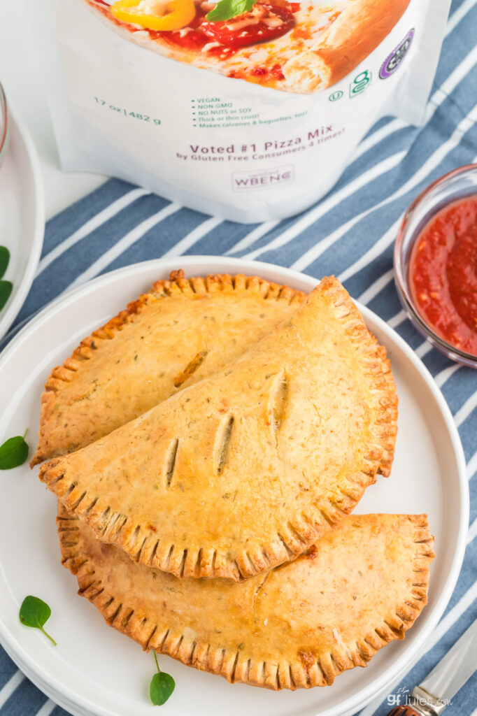 Gluten Free Calzone scrumptious and easy gfJules