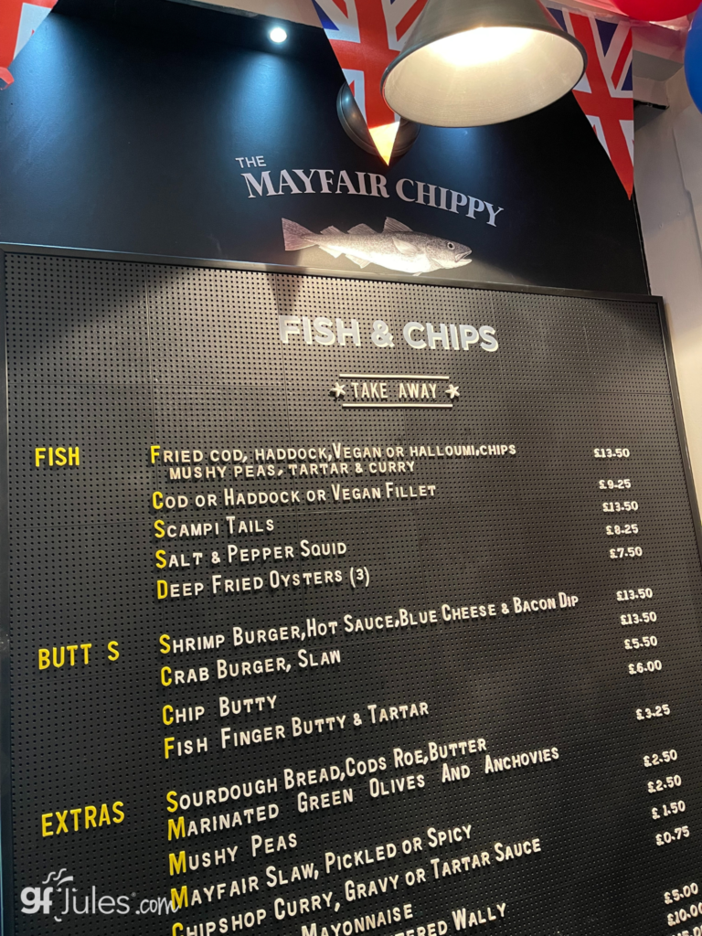 The Mayfair Chippy - Gluten Free Fish and Chips in London | gfJules