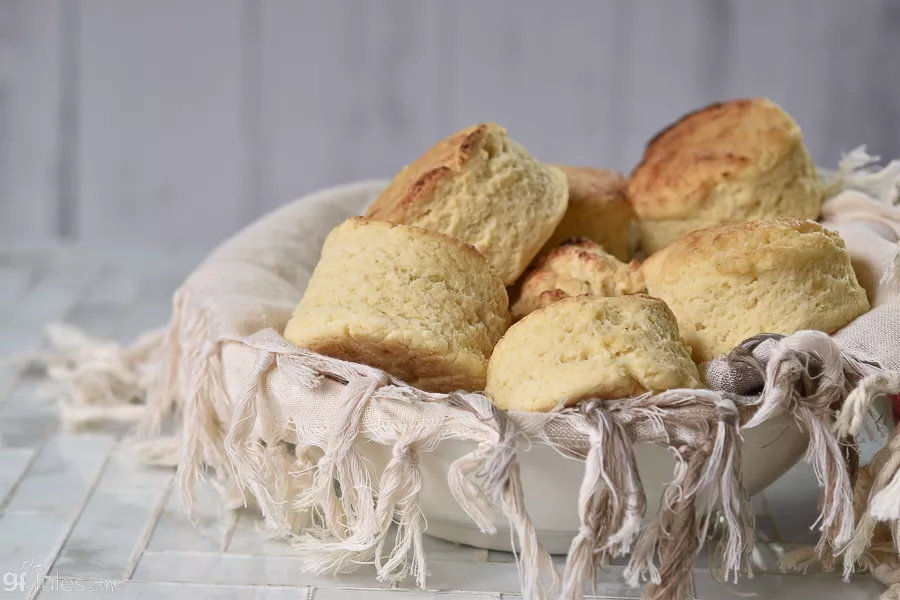 Easy Gluten Free Biscuits - Gluten free recipes - gfJules - with the #1  Flour & Mixes