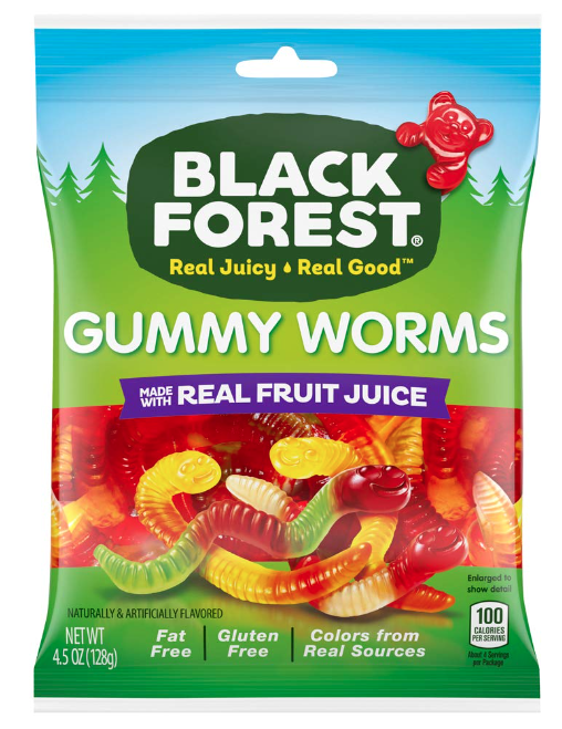 Black Forest Gluten Free Gummy Worms