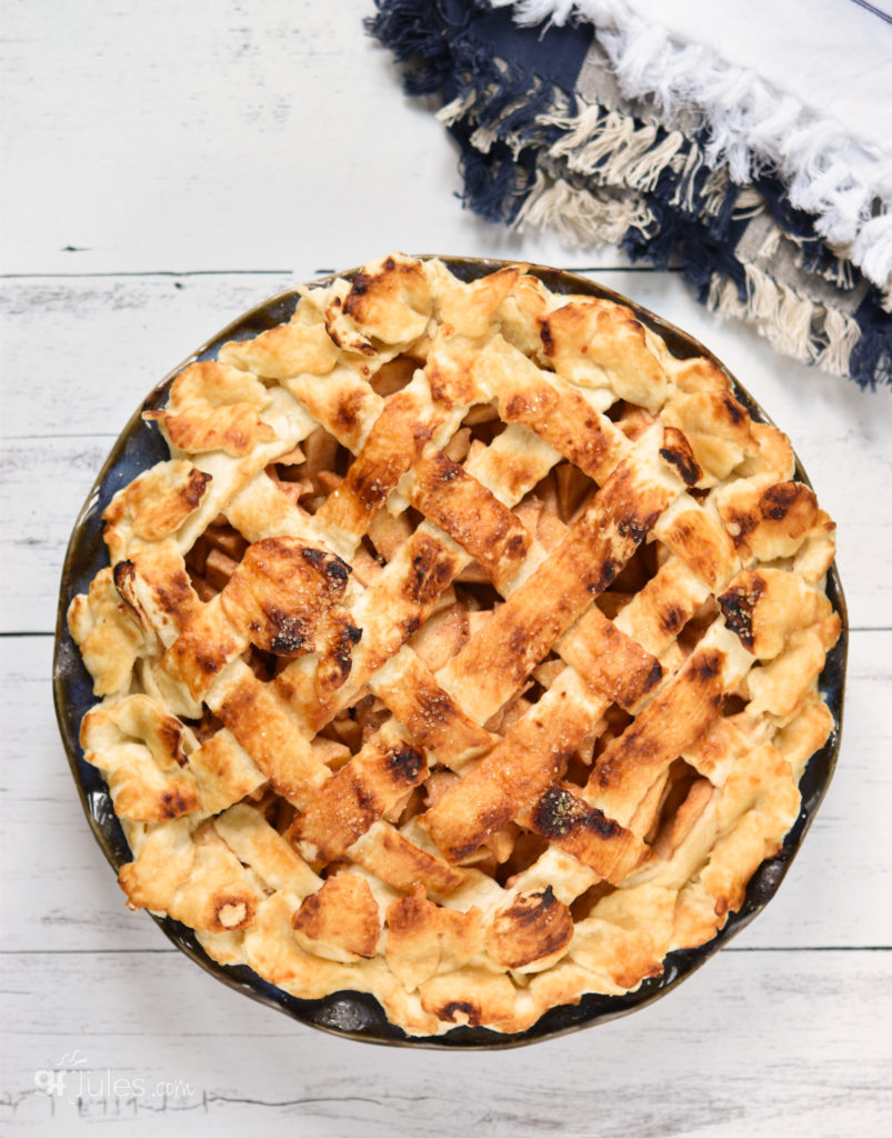 gluten free apple pie lattice crust