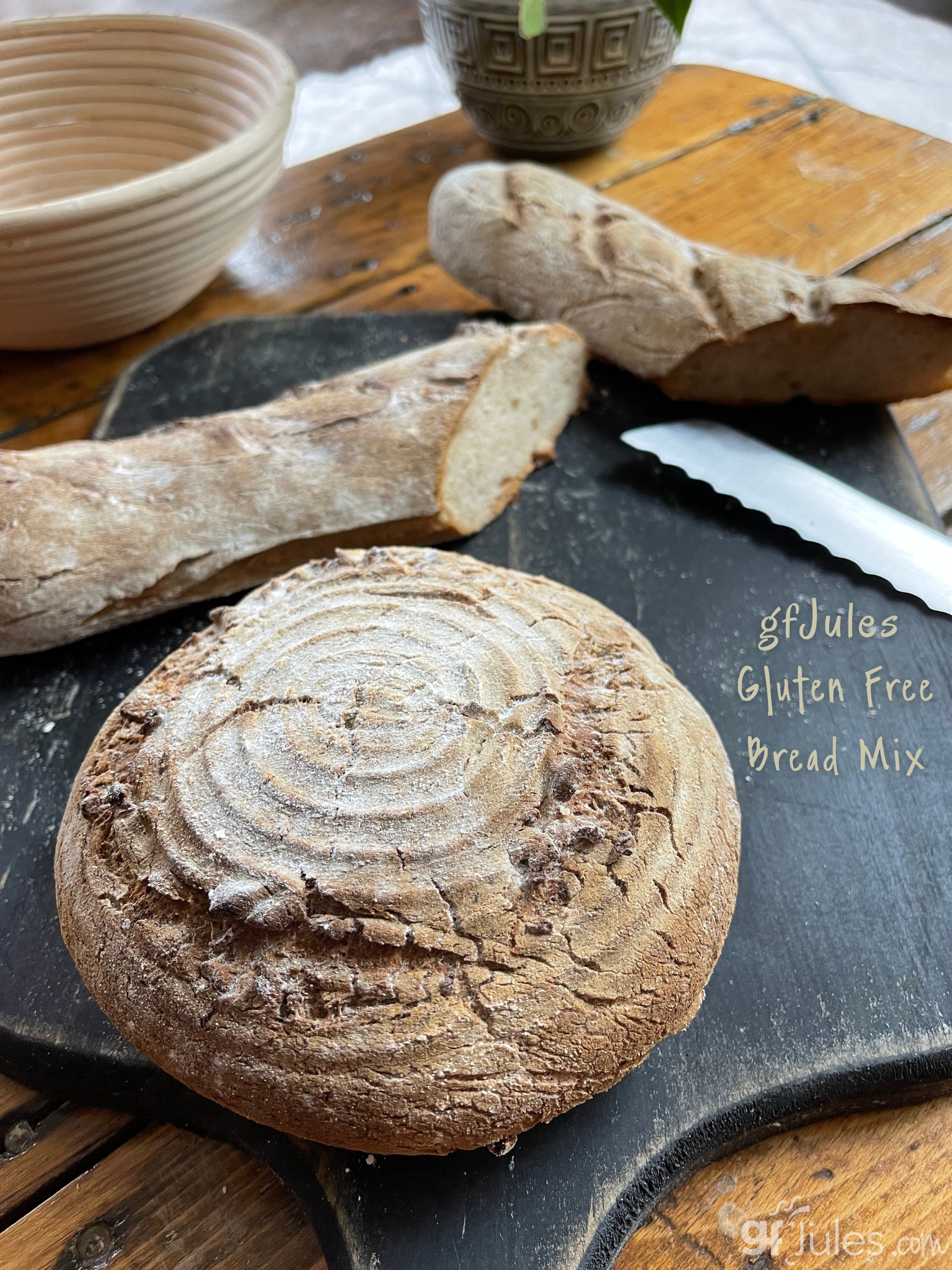 gfJules Gluten Free Bread Mix