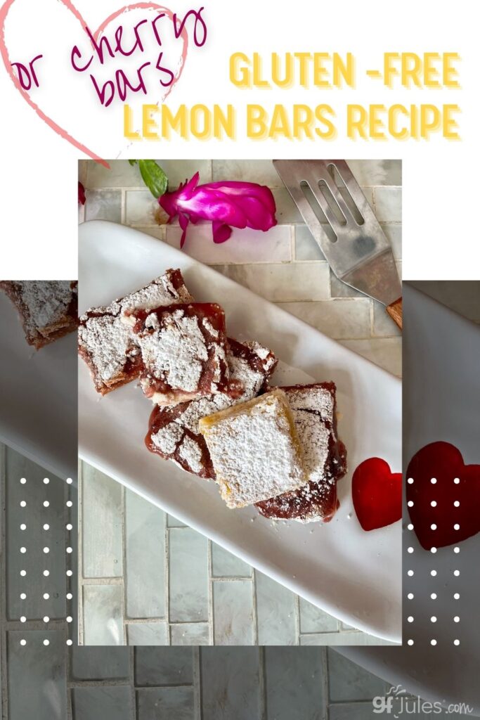 Gluten Free Lemon Bars or Cherry Bars Recipe | gfJules